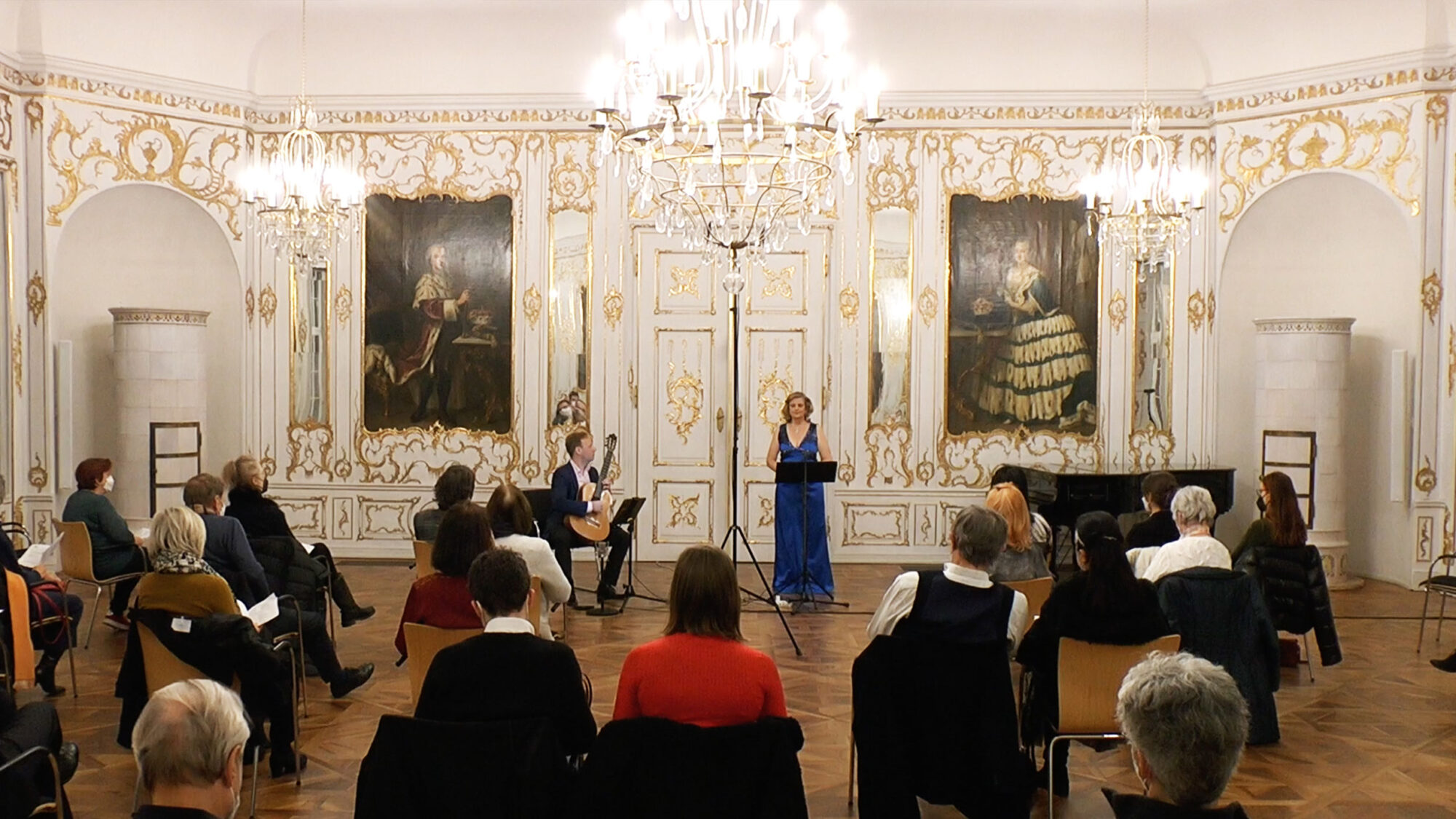 Roccocosaal Augsburg mit Klaus Wladar 2022 Roccocosaal Augsburg mit Klaus Wladar 2022